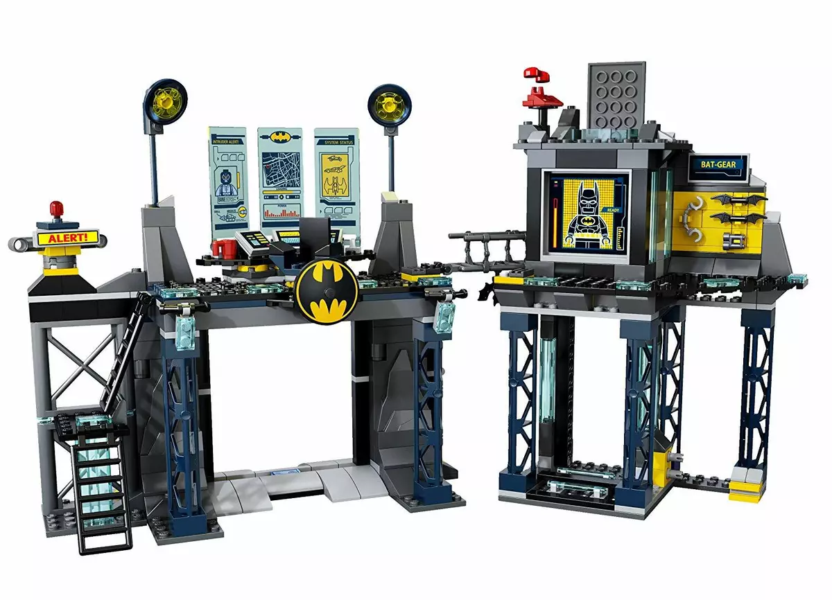 LEGO 6860 DC Comics Super Heroes Batman The Batcave Stop Bane Rescue Poison  Ivy