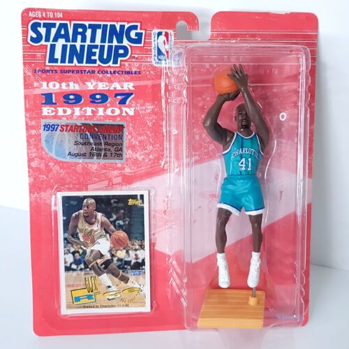 1997 Basketball Starting Lineup Glen Rice NBA Hornets Convention exklusiv NEU