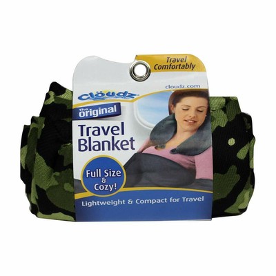 Compact Blanket Set - Cloudz Microbead Travel Pillow ...