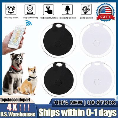 4*Pet Dog Cat Waterproof Bluetooth GPS Locator Tracker Tracking Anti-Lost Device