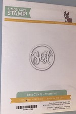 Simon Says STAMP BEST CIRCLE Die New