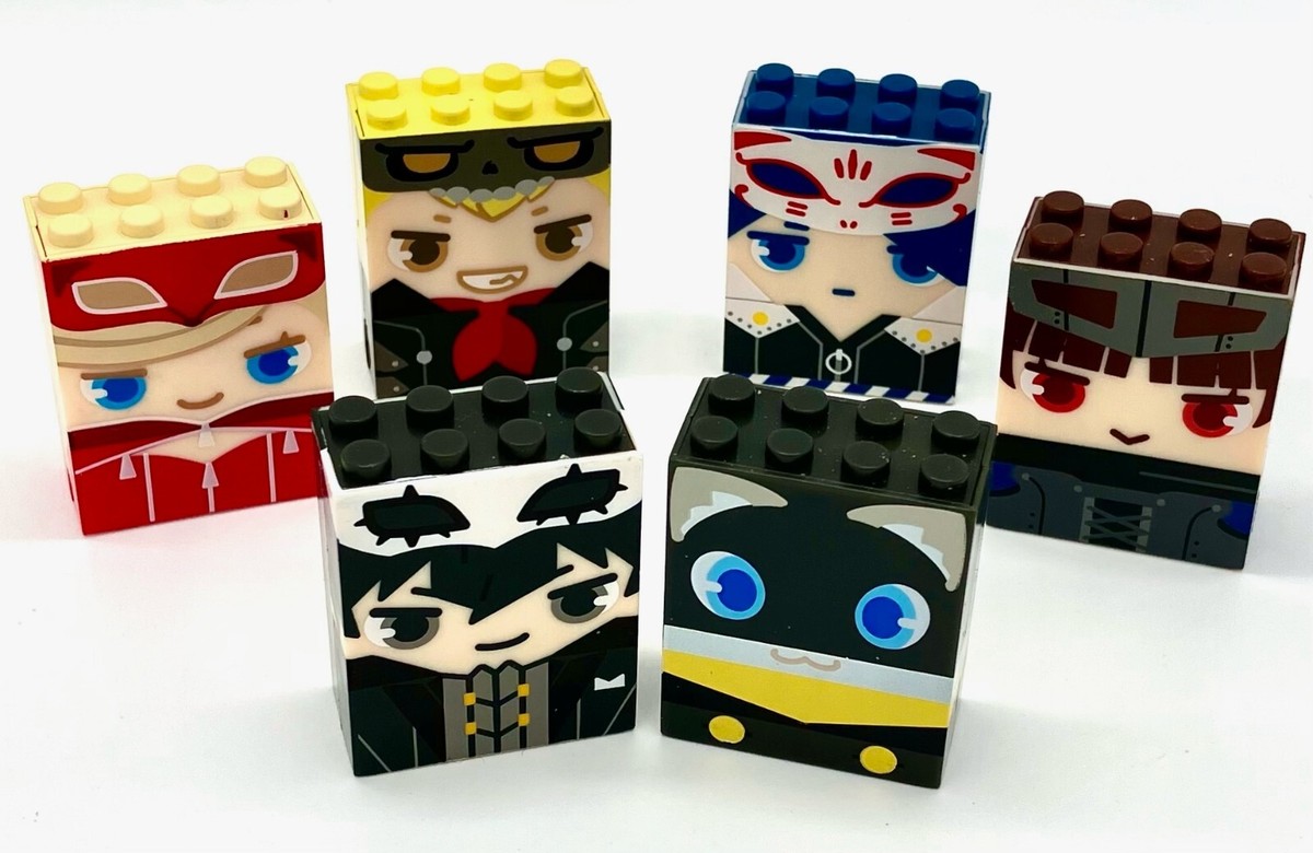 SET of 6] PERSONA 5 Mini Figure BOXBOX Hero Joker Ren Ann Ryuji