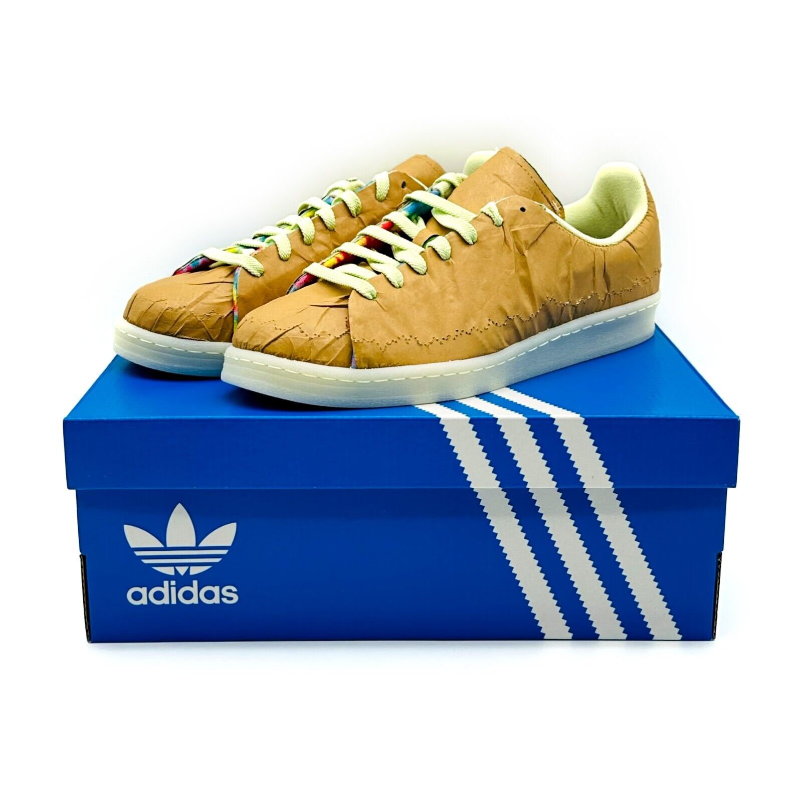 H03540 Adidas Campus 80&#039;s 420 Beige Brown Khaki | eBay