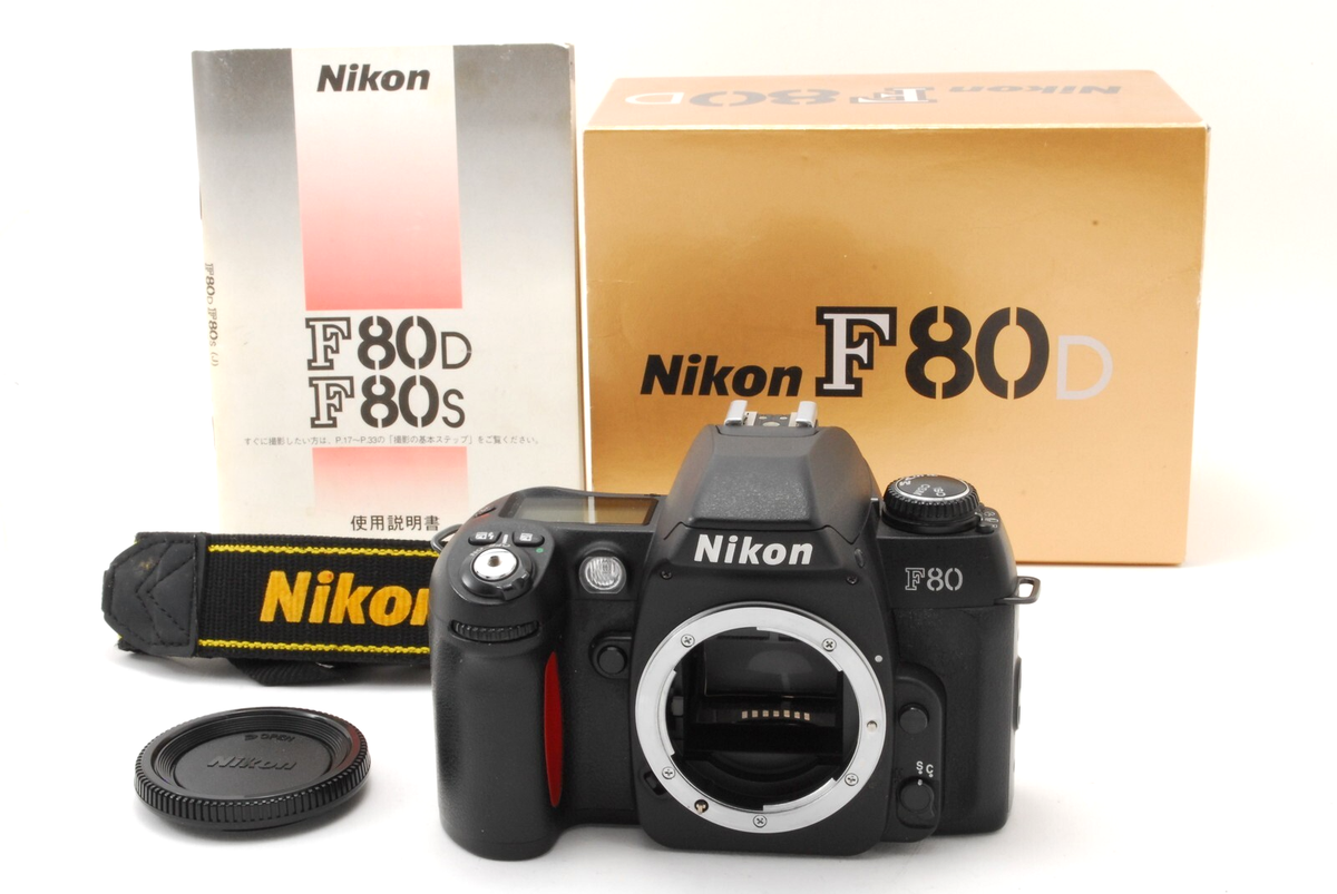 MINT in Box w/Strap] Nikon F80D F80 D SLR 35mm Film Camera