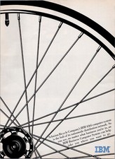 1985 IBM print ad 1980s ADV-76