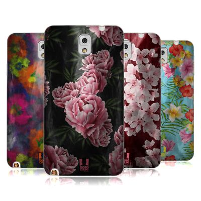 HEAD CASE DESIGNS SATIN BLUMIGER DRUCK SOFT GEL HANDYHÜLLE FÜR SAMSUNG HANDYS 2