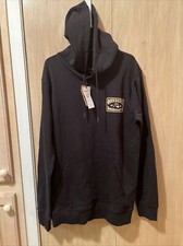 NEW NWT Quiksilver Boardshop Black Hoodie Men  s Size Medium