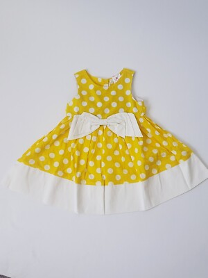 yellow dress with red polka dots Nellie Mini Dot Bath Mat ALAZA Yellow Red Polka Dots