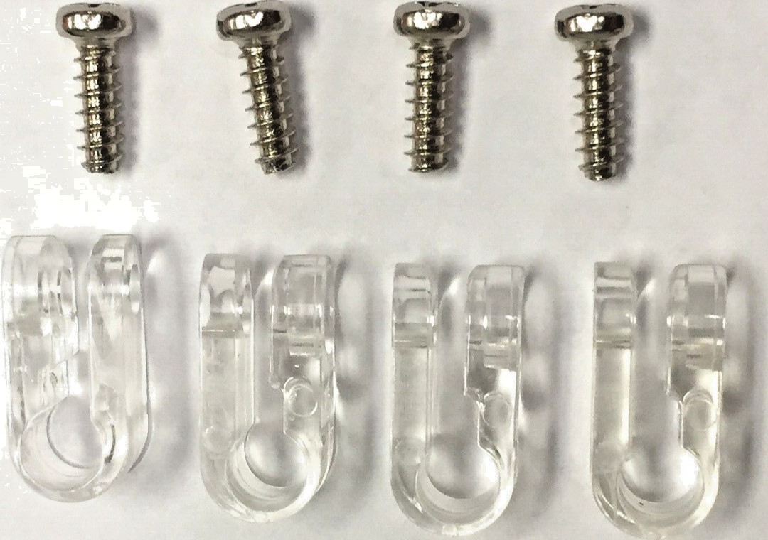 Clips Screws Set Of 4 ~ Acrylic Facemask Speed