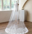 Temperament light luxury lace bride wedding veil female veil