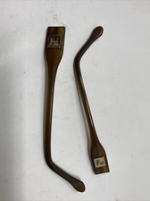FENDI F707 205 135mm BROWN TEMPLE ARM PARTS V18