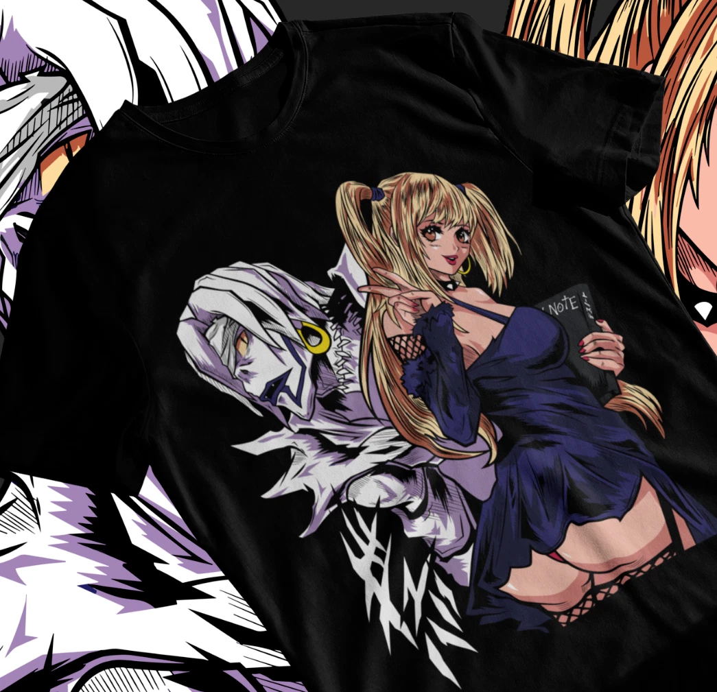Anime white on sale shirt