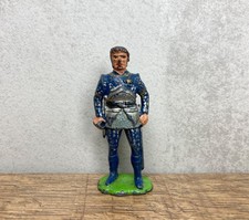 Soldatino giocattolo in piombo Timpo Quentin Durward vintage anni 50