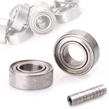 10x miniature bearings MR84-ZZ deep groove ball bearing low speed transmission