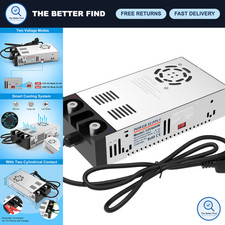 AC to DC Power Supply Converter 110V to 12V, 50A 600W Universal Transformer