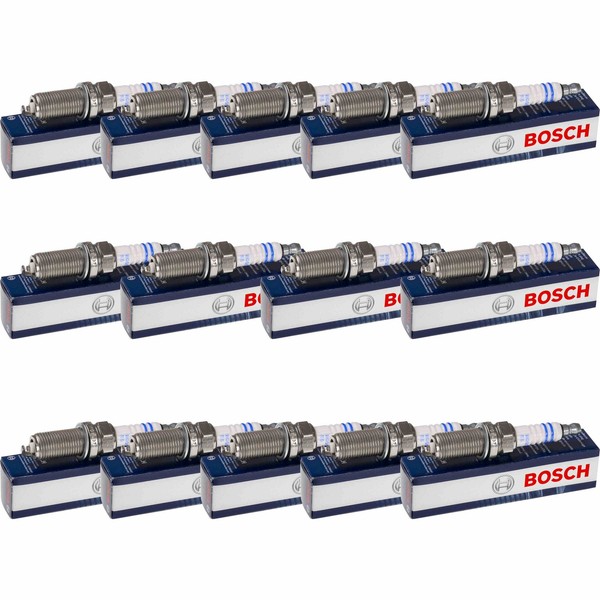 14X Bosch ZüNdkerze FüR Nissan Note E11 NE11 1.4 Almera Tino V10 1.8 N16 1.5-image