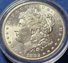 A 1882-CC Morgan Silver Dollar Carson City Mint – BU Uncirculated Example