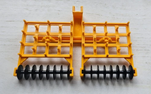 1978 Playmobil System 3502 Tank Harrow Rake Parts Only~Geobra