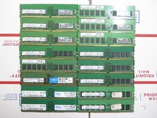 Lot of 16 - Major Brands - Mixed Speeds - 16GB DDR4 PC4 server RAM - tested