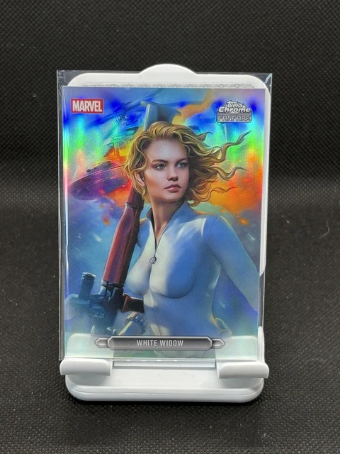 White Widow FanFare Card Marvel Chrome