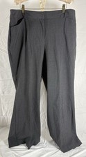 Chico  s Dress Pants Size 3 Short Grey