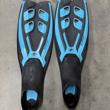 Body Glove Snap 4 Adult Snorkeling Fin/Flipper Blue Size M 40-41