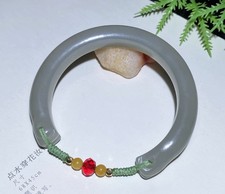 60mm Certified 100% Hetian jade Cat paw Bracelet Bracelets 认证和田玉猫爪手镯