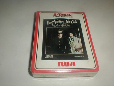 Daryl Hall & John Oates Back Street RCA 8 Track Tape SEALED 1977 Soul Pop Rock
