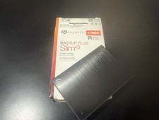 Seagate Backup Plus Slim 1TB External Hard Drive Portable SRD00F1 (WORKING)