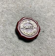 Vintage OEM Rolex Red Hang Tag Multi Crown Hologram Certified Chronometer