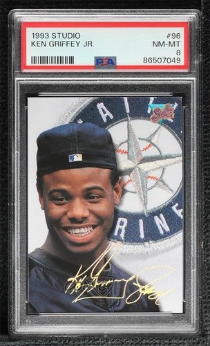 1993 Studio Ken Griffey Jr #96 PSA 8 HOF pi4