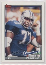 1991 Topps Jim Jeffcoat #361 2e7