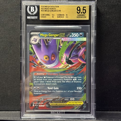 Mega Gengar ex graded BGS 9.5 for sale on eBay