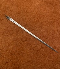 Hâtelet Ancien Agrent Massif Poinçon vieillard 17cm 8.8gr Signé J R