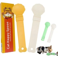 Cat Creamy Treat Lickable Spoon Feeder Squeezable Wet Food Dispenser for Cats 2