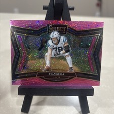 2024 Panini Select - Field Level Ryan Kelly #491 Pink Glitter Prizm /15