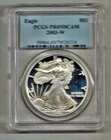 2003 W $1 American Silver Eagle PCGS PR69DCAM