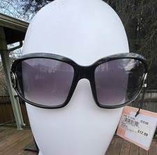 Foster Grant Elegant Black Sunglasses. NWT.