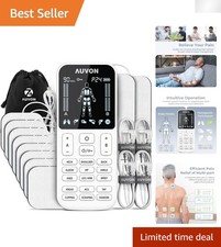 Powerful TENS Unit with 4 Outputs User-Friendly Design for Total Body Relief