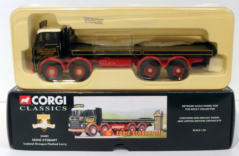 Corgi 1/50 Scale Diecast 24402 - Leyland Octopus Flatbed Lorry
