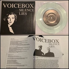 VOICEBOX Silence Lies 7” Clear Vinyl-Underdog No For An Answer Supergrub 411