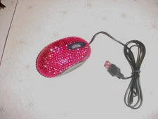 USB Wired Optical Mouse Mice for Computer Red