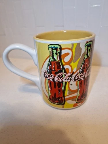 Coca Cola Company Coffee Mug Retro Graffiti Gibson Housewares Vintage 2003