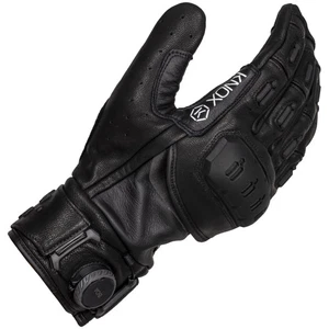 Knox Orsa Leather MK3 Motorcycle Motorbike Gloves - Black
