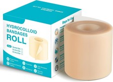 2IN 16.4FT Hydrocolloid Roll for Acne Scarring,Large Hydrocolloid Patch Ban...