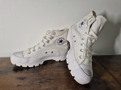 Converse Chuck Taylor All Star Lugged Hi Damen Größe UK 6 Schuhe Sneaker