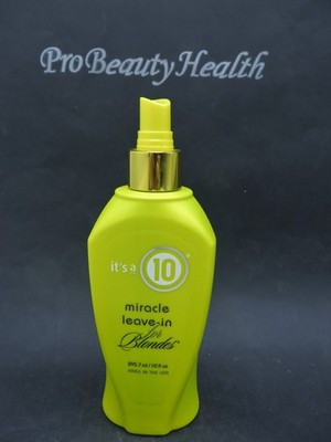 IT'S A 10 MIRACLE LEAVE IN for Blondes 10 oz