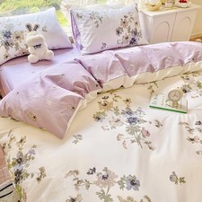 4pcs Duvet Cover Set- 100 Cotton Comfort Queen Size Duvet Cover Set,a Duvet ...