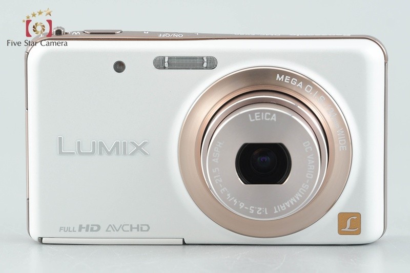 Panasonic LUMIX DMC-FX80 White 12.1 MP Digital Camera w/ Box | eBay