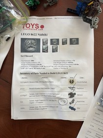 Lego Bionicle Ultimate Dume Set #10202 + Extras Incomplete/parts *AS IS* READ